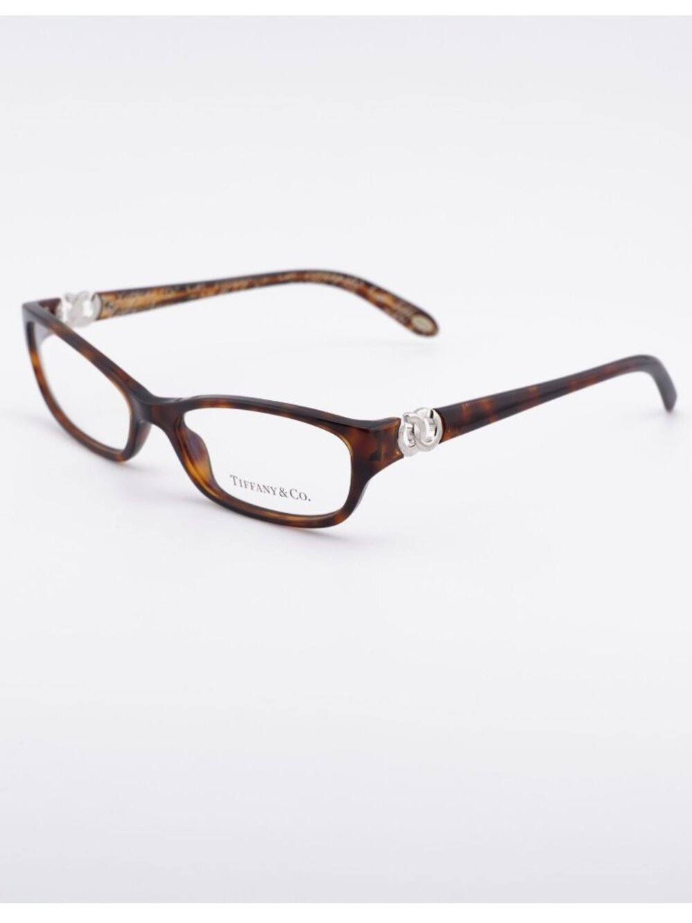 Tiffany & Co TF2042 8002 Eyeglasses Havana 53mm Rectangle